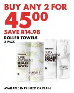 Woolworths Roller towels offer