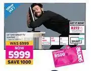 Game Hisense 109cm (43") UHD Smart TV 43A7100 offer