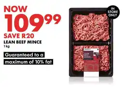 Woolworths Lean beef mince offer