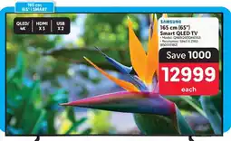 Makro SAMSUNG 165 cm (65") Smart QLED TV offer