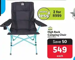 Makro Camp Master High Back Camping Chair offer