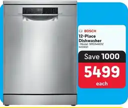 Makro BOSCH 12-Place Dishwasher offer