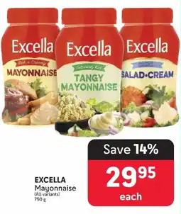 Makro EXCELLA Mayonnaise offer