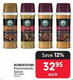 Makro ROBERTSONS Masterblends Spices offer