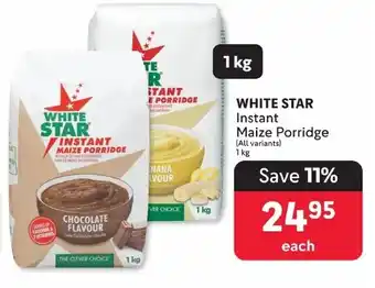 Makro WHITE STAR Instant Maize Porridge offer