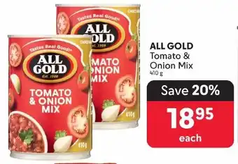 Makro ALL GOLD Tomato & Onion Mix offer