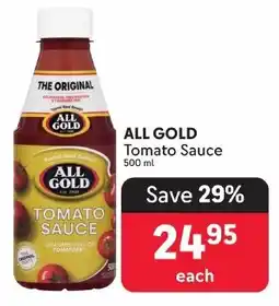 Makro ALL GOLD Tomato Sauce offer