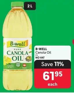 Makro B-WELL Canola Oil offer