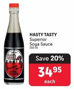 Makro HASTY TASTY Superior Soya Sauce offer