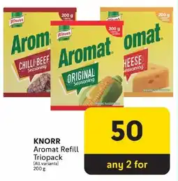 Makro KNORR Aromat Refill Triopack offer