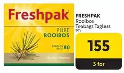 Makro FRESHPAK Rooibos Teabags Tagless offer