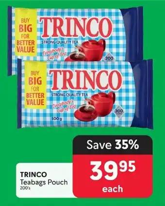 Makro TRINCO Teabags Pouch offer