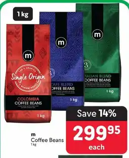 Makro m Coffee Beans offer