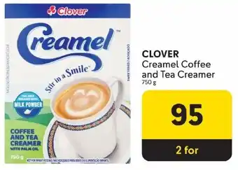 Makro CLOVER Creamel Coffee and Tea Creamer offer