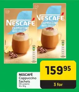 Makro NESCAFÉ Cappuccino Sachets offer