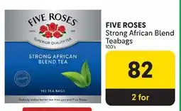 Makro FIVE ROSES Strong African Blend Teabags offer