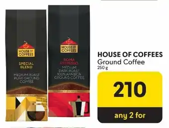 Makro HOUSE OF COFFEES Ground Coffee offer