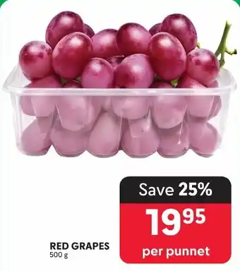 Makro Red Grapes offer