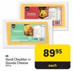 Makro m Hard Cheddar or Gouda Cheese offer