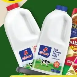 Makro CLOVER Fresh Milk (Full Cream or Low Fat) offer