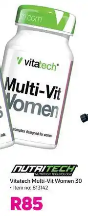 Game Nutritech Vitatech Multi Vit Women 30 offer