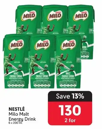 Makro NESTLÉ Milo Malt Energy Drink offer