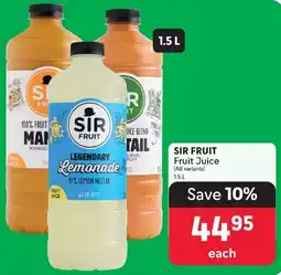 Makro SIR FRUIT Fruit Juice offer