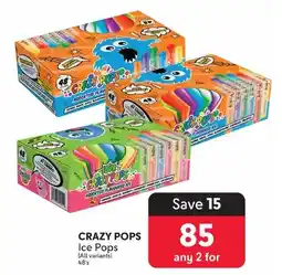 Makro CRAZY POPS Ice Pops offer