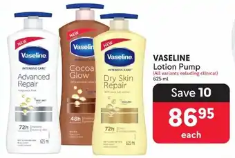 Makro VASELINE Lotion Pump offer