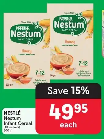 Makro NESTLÉ Nestum Infant Cereal offer