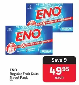 Makro ENO Regular Fruit Salts Travel Pack offer