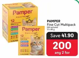 Makro PAMPER Fine Cut Multipack offer