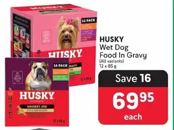 Makro HUSKY Wet Dog Food In Gravy offer