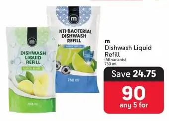 Makro m Dishwash Liquid Refill offer