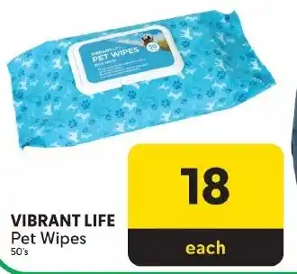 Makro VIBRANT LIFE Pet Wipes offer