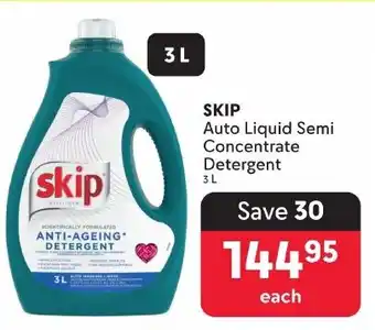 Makro SKIP Auto Liquid Semi Concentrate Detergent offer