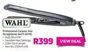 Game Wahl Professional Ceramic Hair Straightener offer