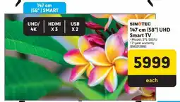 Makro SINOTEC 147 cm (58") UHD Smart TV offer