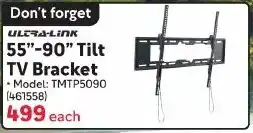 Makro ULTRA-LINK 55"-90" Tilt TV Bracket offer