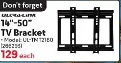 Makro ULTRA-LINK 14"-50" TV Bracket offer