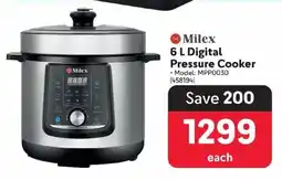 Makro Milex Digital Pressure Cooker offer