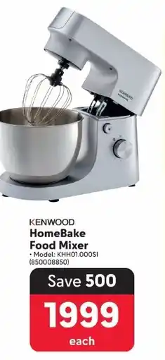 Makro KENWOOD HomeBake Food Mixer offer