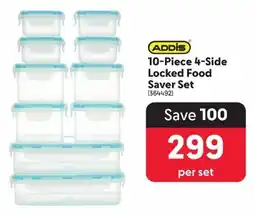 Makro ADDIS 4-Side Locked Food Saver Set offer