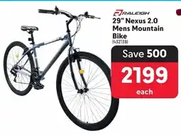 Makro RALEIGH 29" Nexus 2.0 Mens Mountain Bike offer