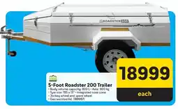 Makro Camp Master 5-Foot Roadster 200 Trailer offer