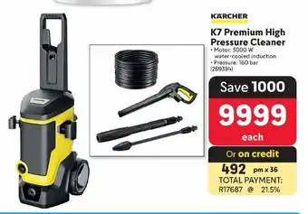 Makro KARCHER K7 Premium High Pressure Cleaner offer