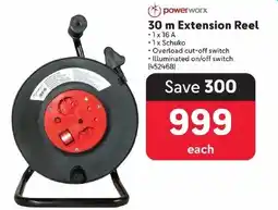 Makro Powerworx Extension Reel offer