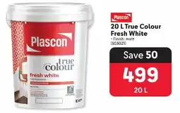 Makro Plascon True Colour Fresh White offer