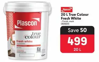 Makro Plascon True Colour Fresh White offer