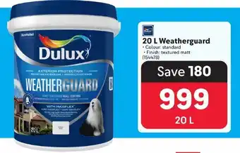 Makro Dulux Weatherguard offer